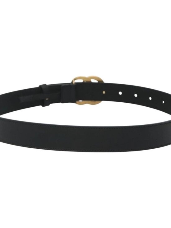 GUCCI GG Marmont Belt Leather 33.5\